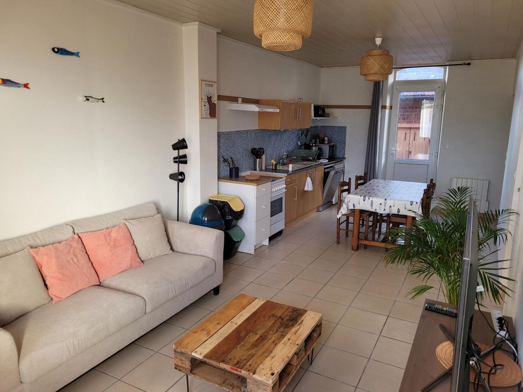 Petite Maison Proche Mer - ฟลามองวิลล์ ภายนอก รูปภาพ